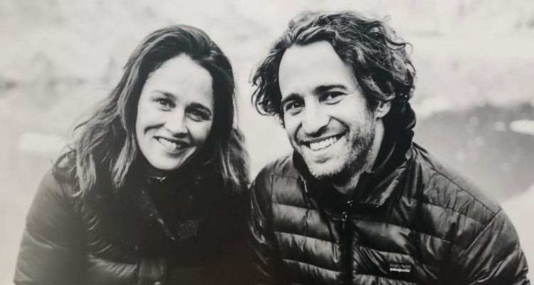 Nicky Marmet and his fiance Robin Tunney
